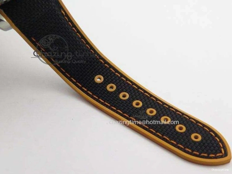 0109 Thermal 2016 Planet Ocean 45mm SS JHF Black Dial On Nylon Strap A 8245